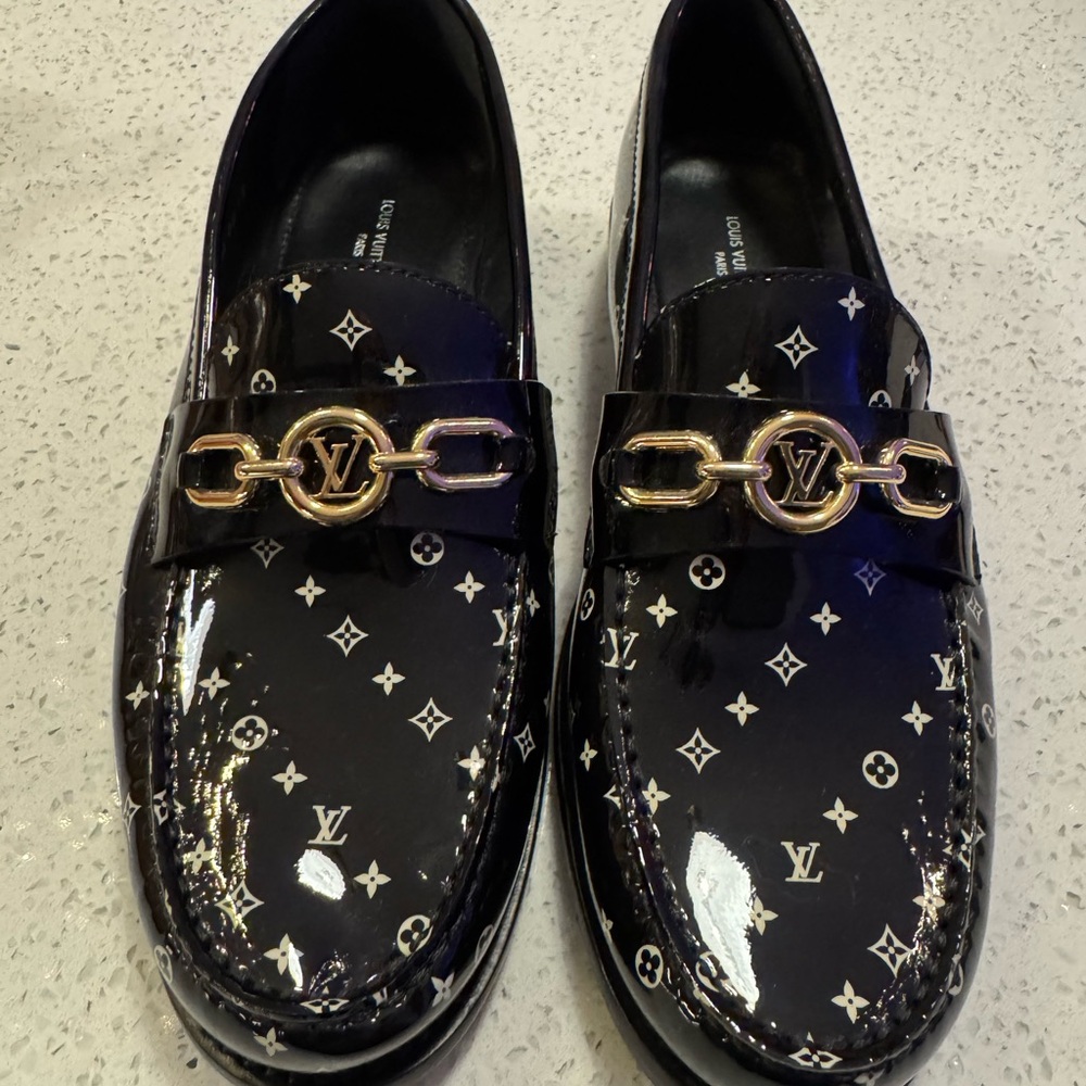Louis Vuitton Black Loafers